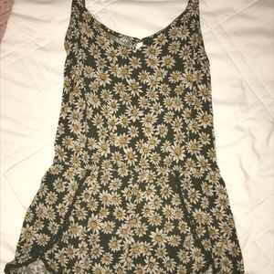 Forever 21 Flower Print Romper Jumper One piece